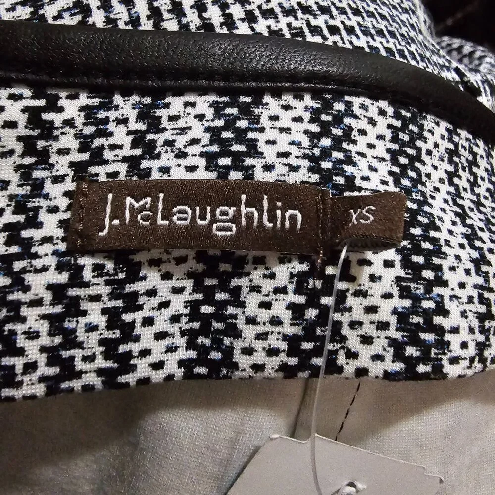 J. McLaughlin Plaid Pencil/Midi Skirt - Picture 12 of 12